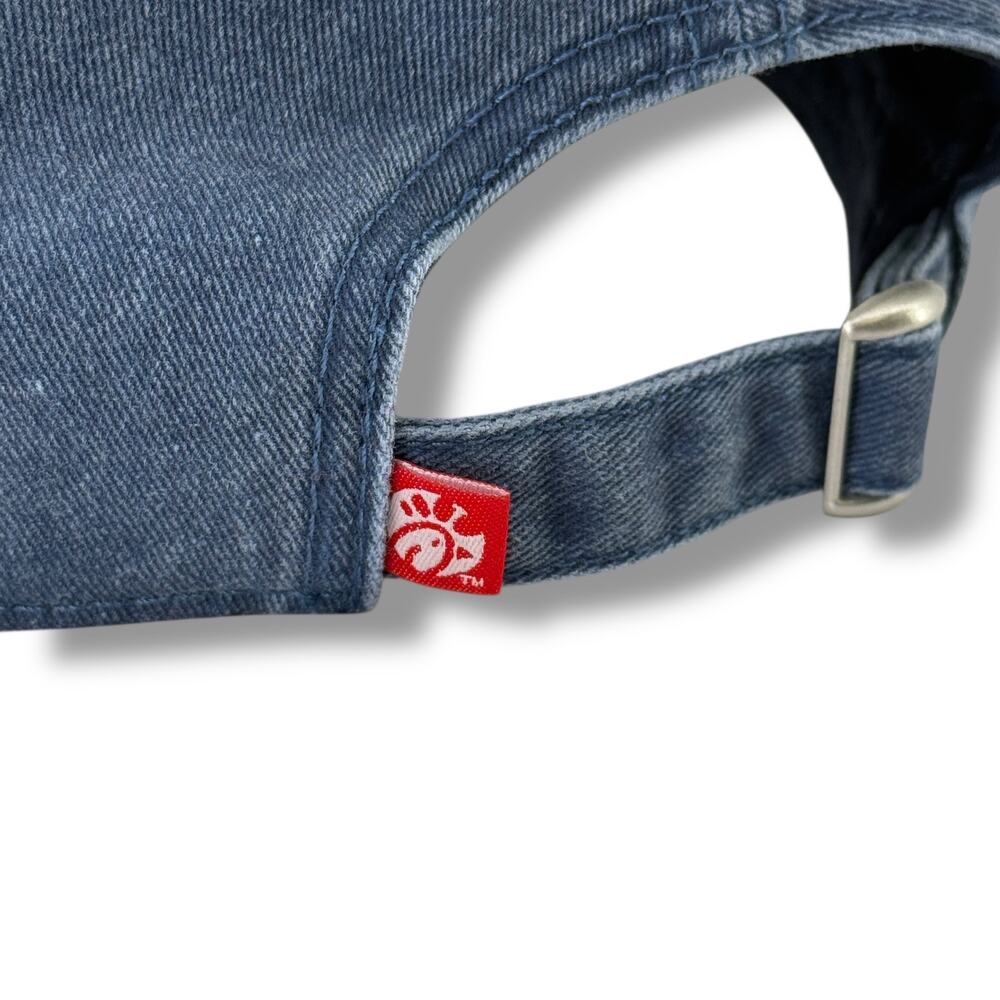On My Way To Chick Fil A Denim Blue Baseball Hat Cap One Size Adjustable Uniform - Picture 6 of 8